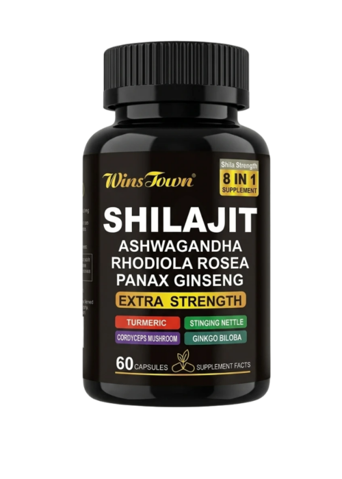 WinsTown 8-in-1 Shilajit Extra Strength